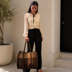 Oversized Tote / Hand / Shoulder Carry Shades of Brown