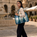 Oversized Tote / Hand / Shoulder Carry Shades of Blue