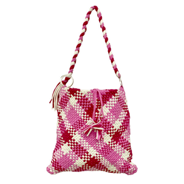 Image of Shoulder Tote Bags Pink Color Classic Collection | Shoulder carry