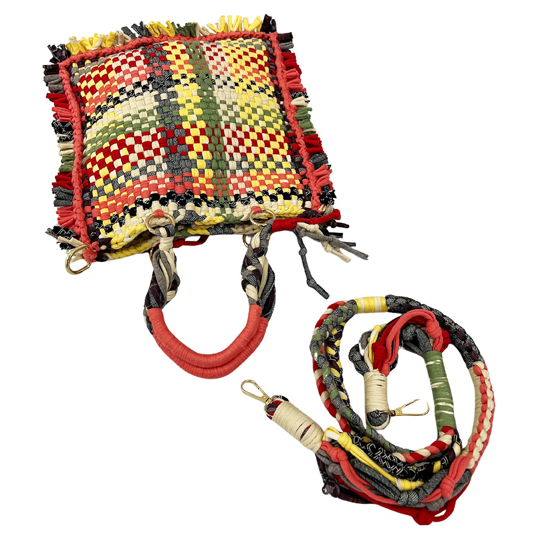 Image of Small Satchels | Yellow, Red, Coral, Ash, Green, Black